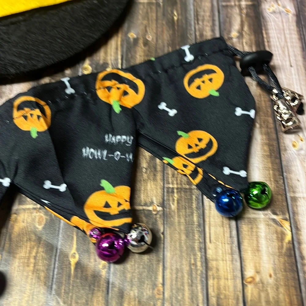 5for$10 Halloween Pet bandanna Pet Costume (Cats & Small Dogs) adjustable Hat